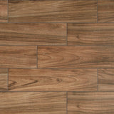 Baker Wood Walnut 6 in. x 24 in. Glazed Porcelain Floor and Wall Tile (392.85 sq. ft./Pallet)