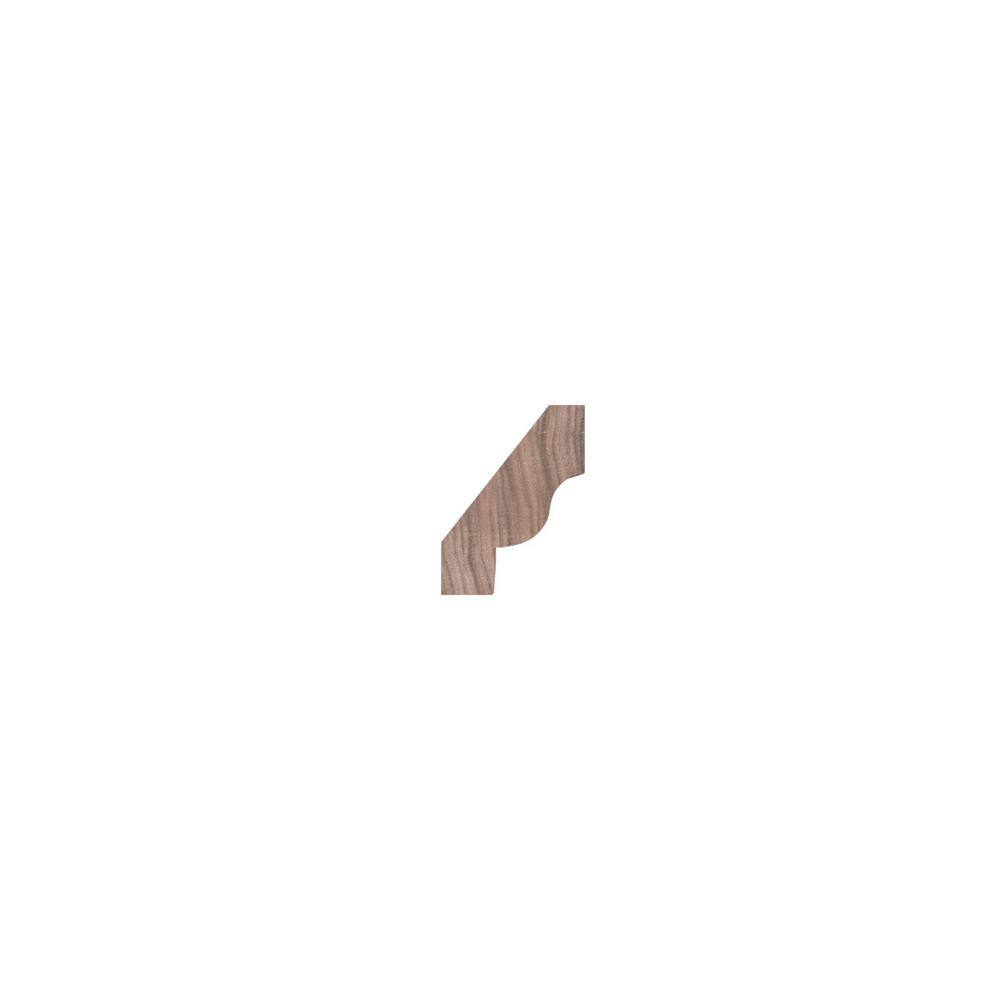 Ekena Millwork WM60 0.56 in. D x 1.75 in. W x 96 in. L Wood (Walnut) Crown Molding
