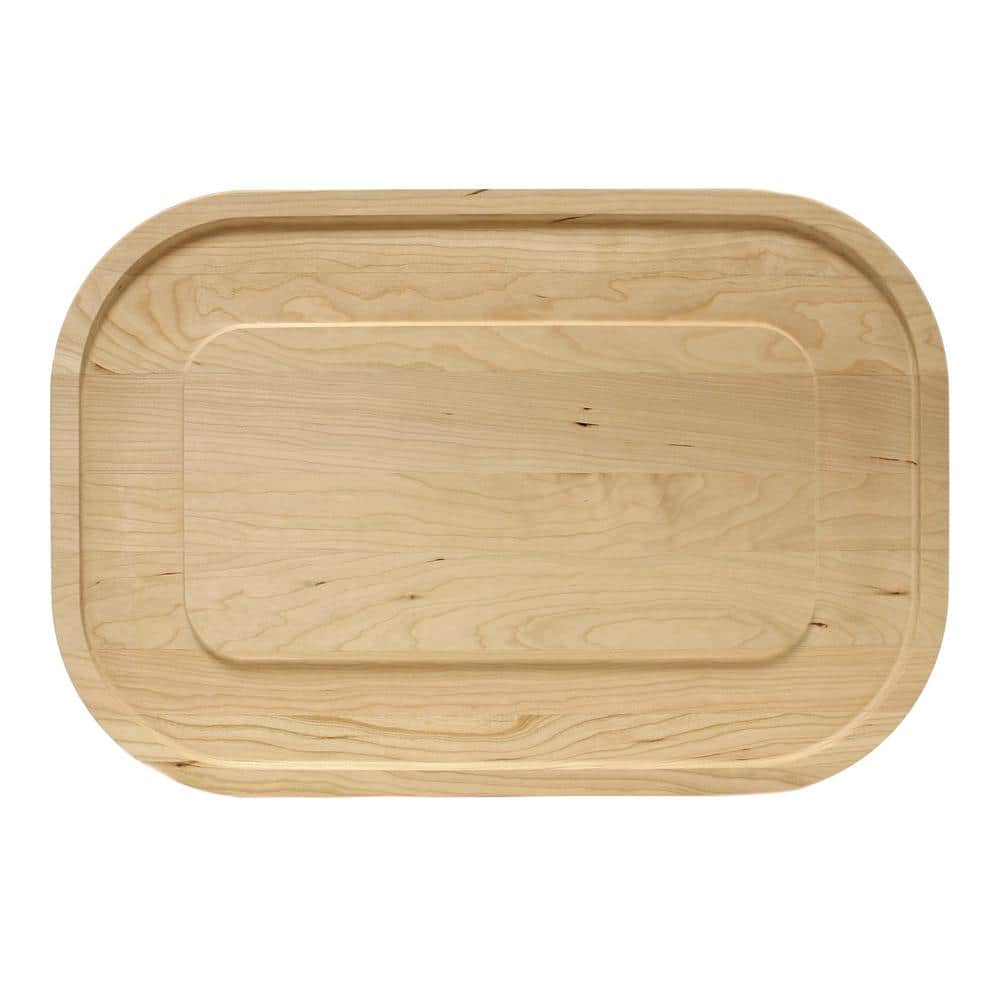 Walnut Hollow 12 in. x 18 in. Oval Cherry Serving Board