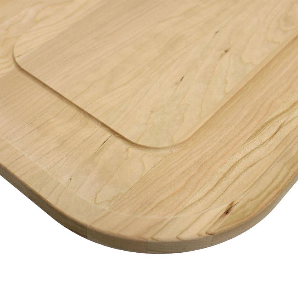 Walnut Hollow 12 in. x 18 in. Oval Cherry Serving Board