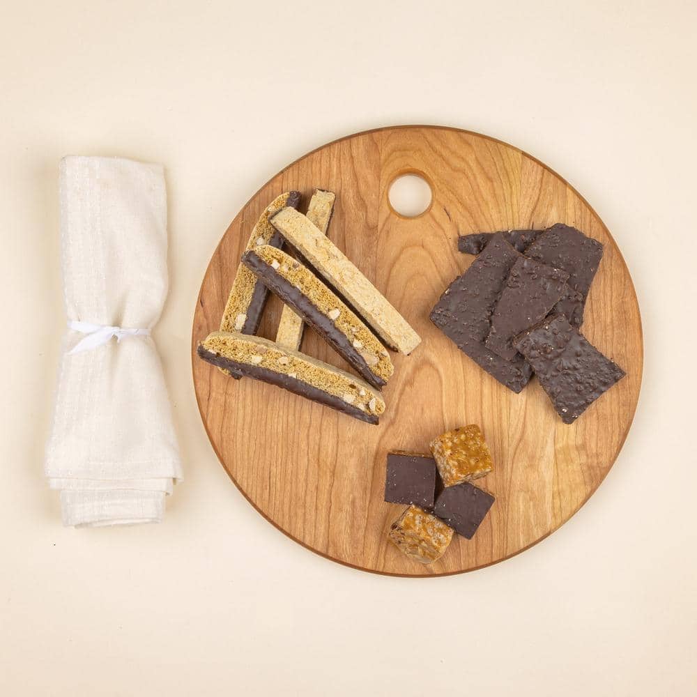 Walnut Hollow 13 in. Round Cherry Serving Board