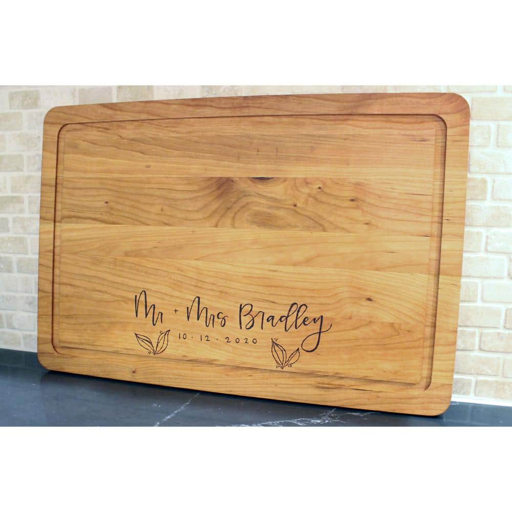 Walnut Hollow 12 in. x 18 in. Cherry Serving Board (3-Pack)