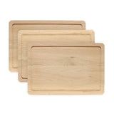 Walnut Hollow 12 in. x 18 in. Cherry Serving Board (3-Pack)