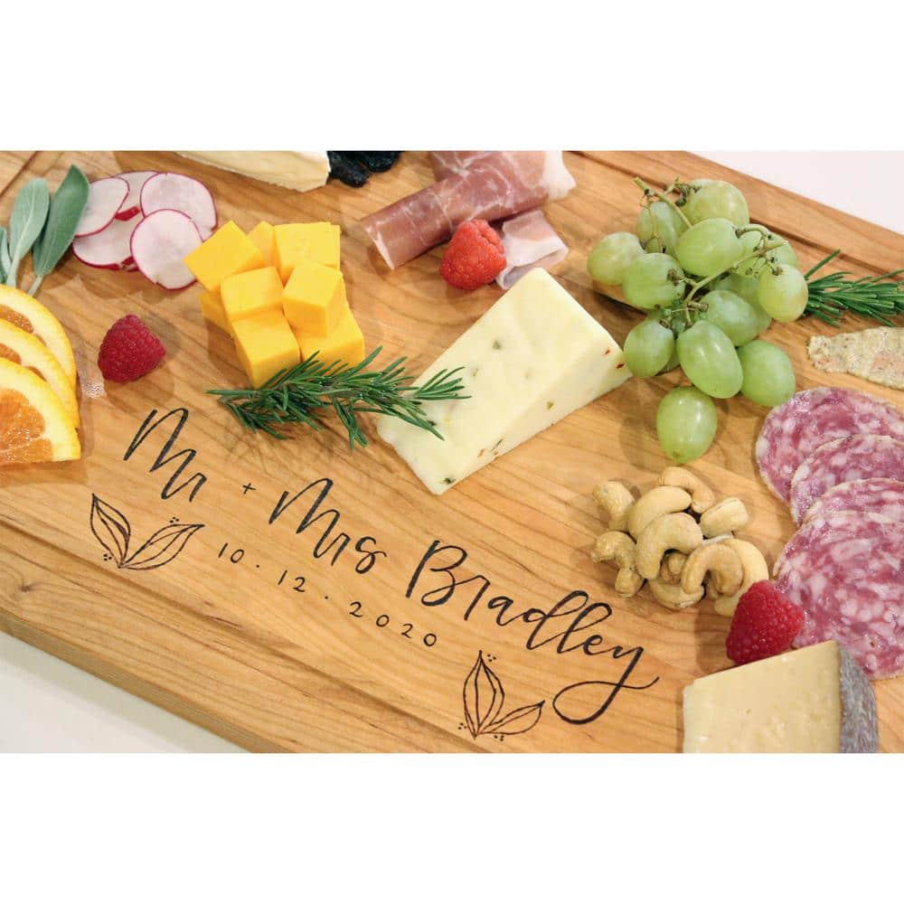 Walnut Hollow 12 in. x 18 in. Cherry Serving Board (3-Pack)