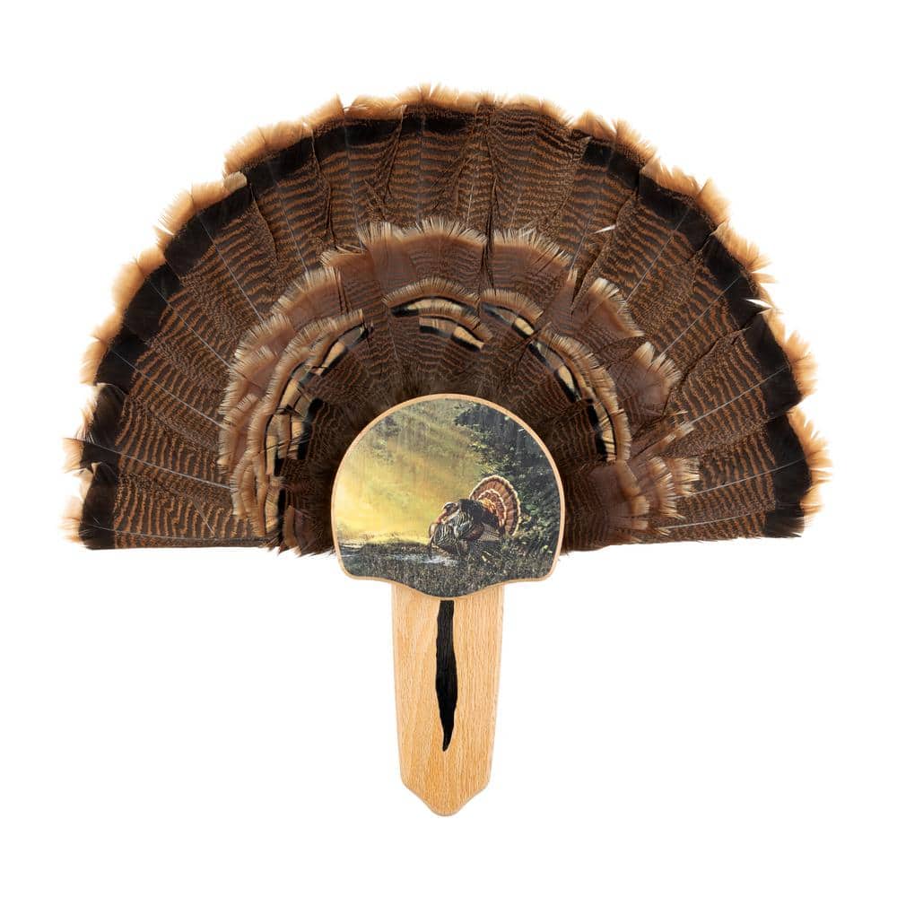 Walnut Hollow Solid Oak Turkey Mount Kit with Gobbler Image