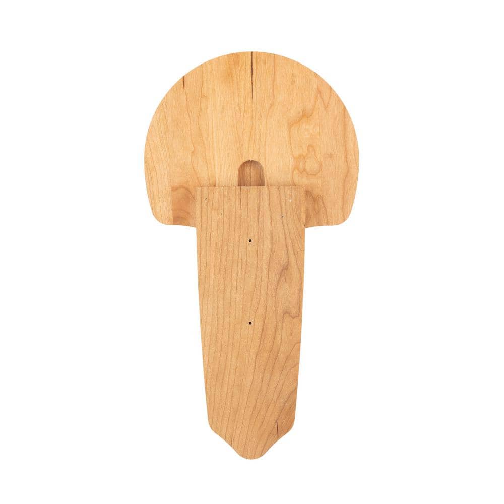 Walnut Hollow Solid Cherry Turkey Mount Kit with Taking Flight Engraving