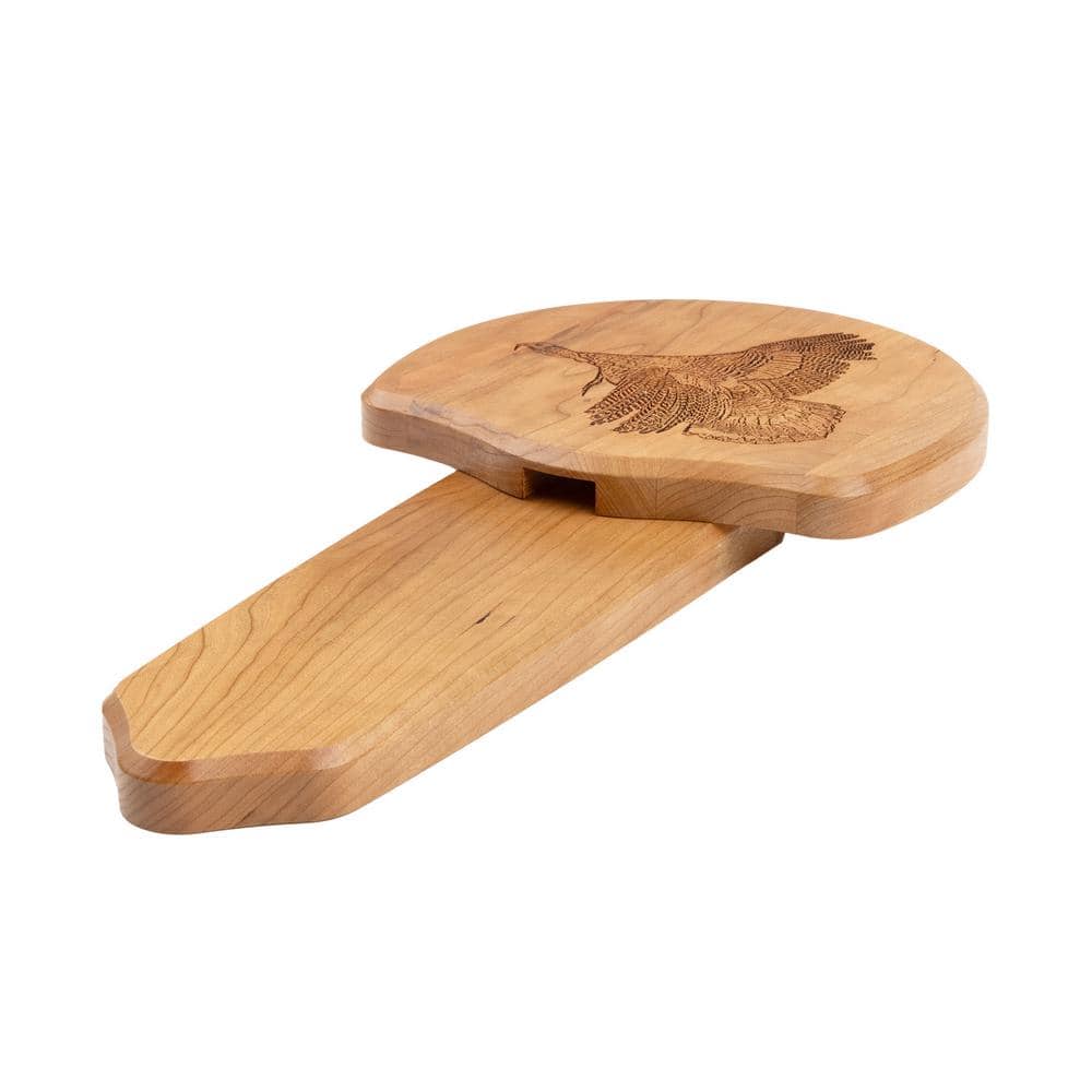 Walnut Hollow Solid Cherry Turkey Mount Kit with Taking Flight Engraving