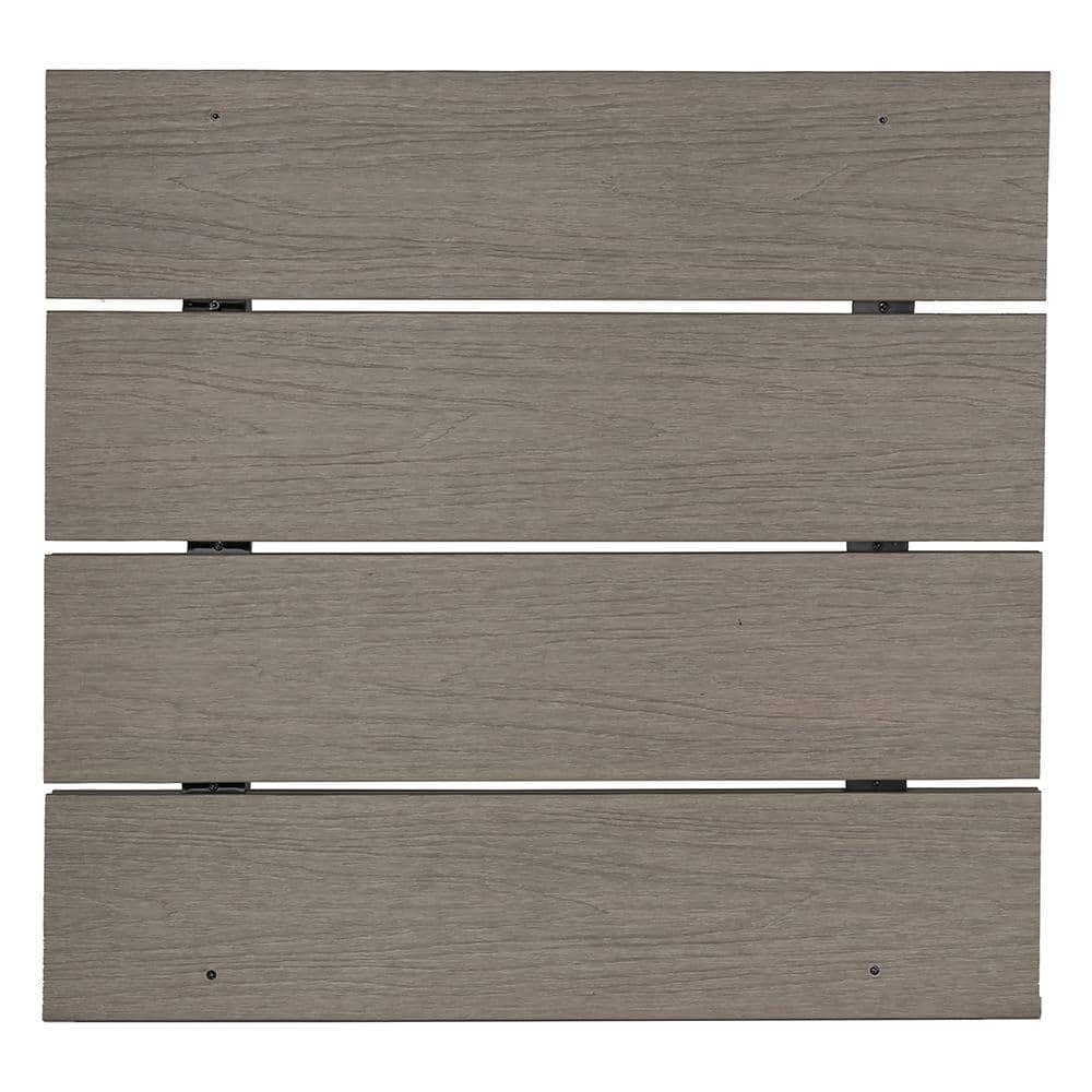 NewTechWood UltraShield Naturale Magellan Composite Decking Board - Spanish Walnut - 4 Pack