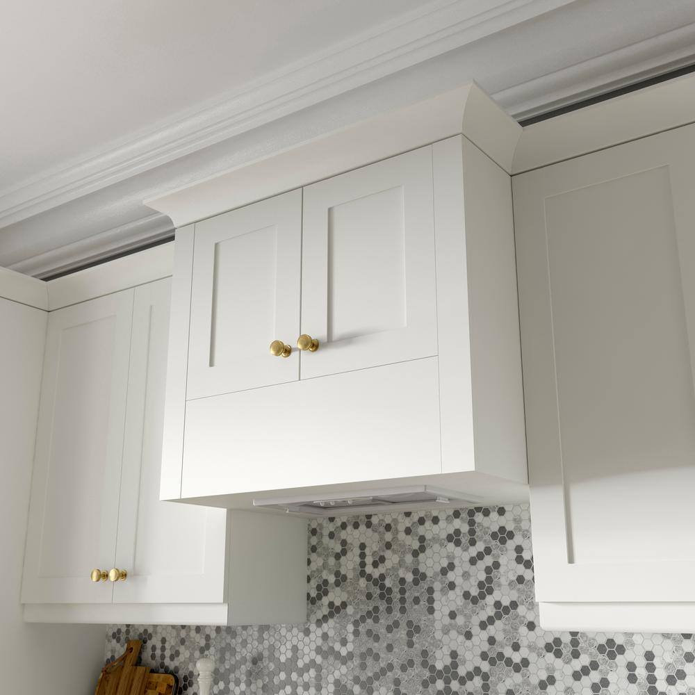 J COLLECTION Wallace Painted Warm White Shaker Assembled Base Kitchen Cabinet with 3 Drawers (30 in. W x 34.5 in. H x 24 in. D)