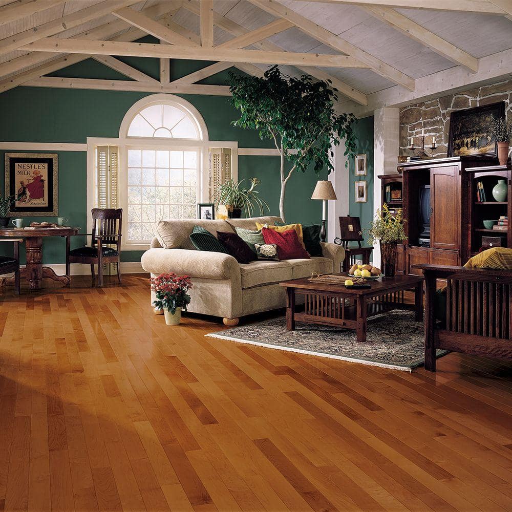 Bruce American Originals Country Natural Maple 3/8 in. T x 3 in. W T+G Smooth Engineered Hardwood Flooring (22 sq.ft./ctn)