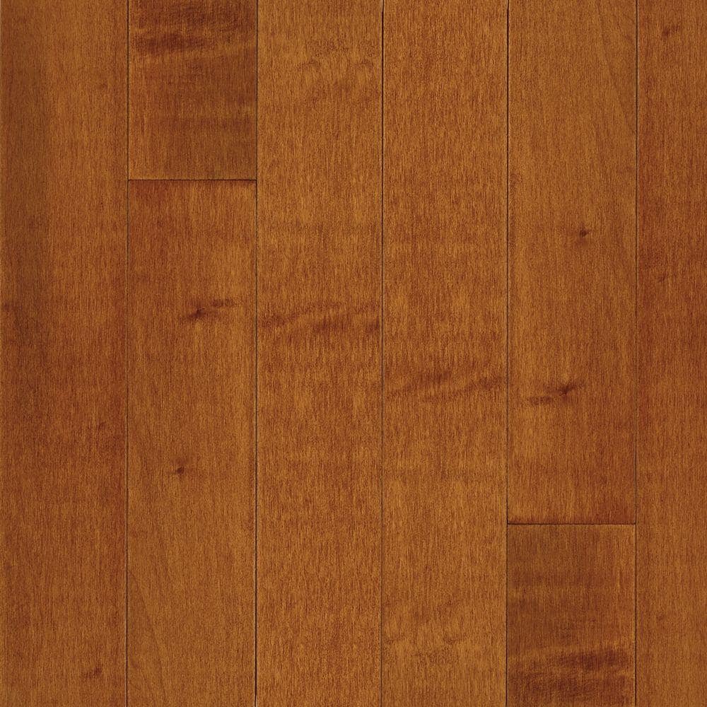 Bruce American Originals Warmed Spice Maple 3/8 in. T x 5 in. W T+G Smooth Engineered Hardwood Flooring (22 sq.ft./ctn)