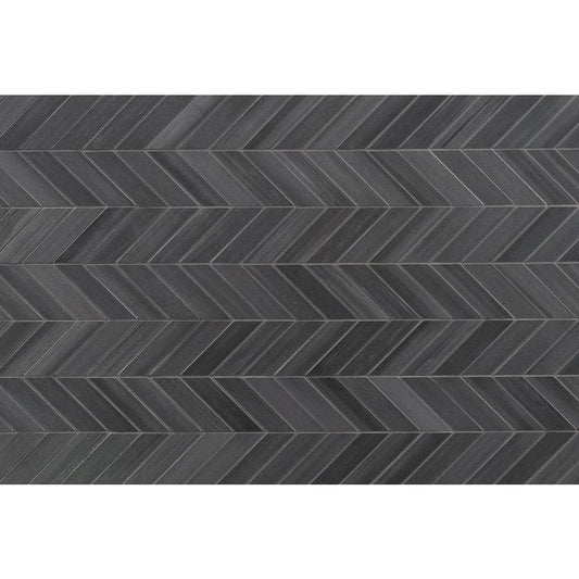 MSI Water Color Graphite 12 in. x 15 in. Matte Porcelain Mosaic Mesh-Mounted Floor and Wall Tile (320sq. ft./Pallet)