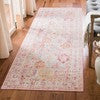 Safavieh Windsor Zari 5 x 7 Pink/Multi Indoor Distressed Overdyed Vintage Area Rug
