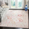 Safavieh Windsor Zari 5 x 7 Pink/Multi Indoor Distressed Overdyed Vintage Area Rug