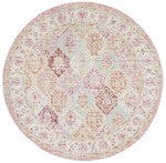 Safavieh Windsor Zari 5 x 7 Pink/Multi Indoor Distressed Overdyed Vintage Area Rug