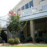 Weatherables Riviera 3 ft. H x 4 ft. W White Vinyl Railing Kit