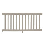 Weatherables Vanderbilt 3 ft. H x 8 ft. W Khaki Vinyl Railing Kit