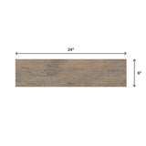 Marazzi Montagna Wood Weathered Gray 6 in. x 24 in. Porcelain Floor and Wall Tile (14.53 sq. ft. / Case)