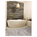 Marazzi Montagna Wood Weathered Gray 6 in. x 24 in. Porcelain Floor and Wall Tile (14.53 sq. ft. / Case)
