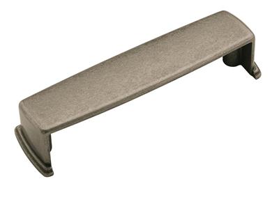 Kane 3-3/4 in (96 mm) Center-to-Center Weathered Nickel Cabinet Drawer Cup Pull