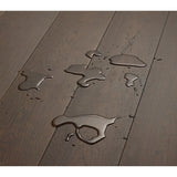 Sure+ Weathered Oak White Oak 1/4 in. T x 6.5 in. W Click Lock Hand Scraped Engineered Hardwood Flooring (21.7 sqft/case)