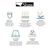 Shaw Hampshire Weathered Hickory 3/8 in. T X 6.3 in. W Tongue and Groove Engineered Hardwood Flooring (30.48 sq.ft./case)