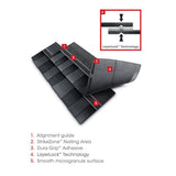 GAF Timberline HDZ Weathered Wood Laminated Shingles - Advanced Roofing Solution