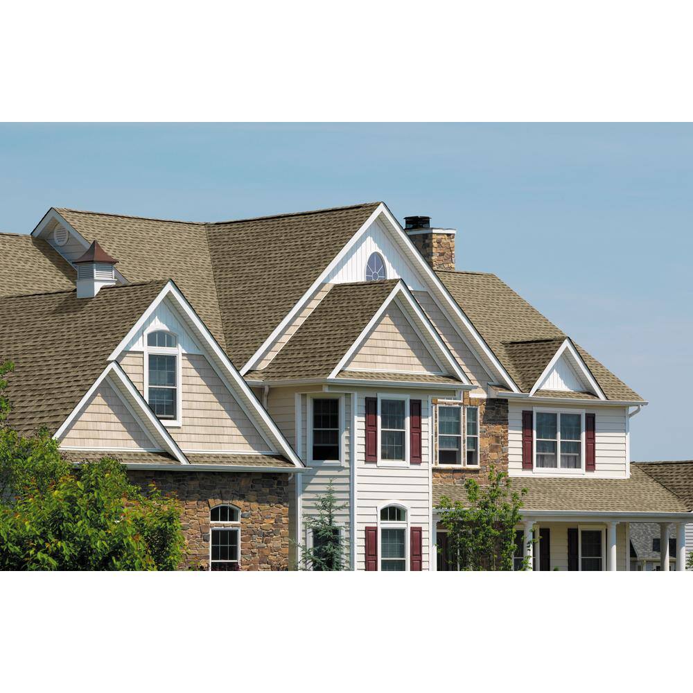 GAF Timberline HDZ Weathered Wood Laminated Shingles - Advanced Roofing Solution