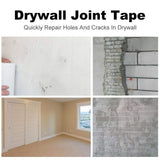 Wellco 5.9 in. x 98 ft. Self-Adhesive Fiberglass Mesh Drywall Joint Tape 13-Mesh