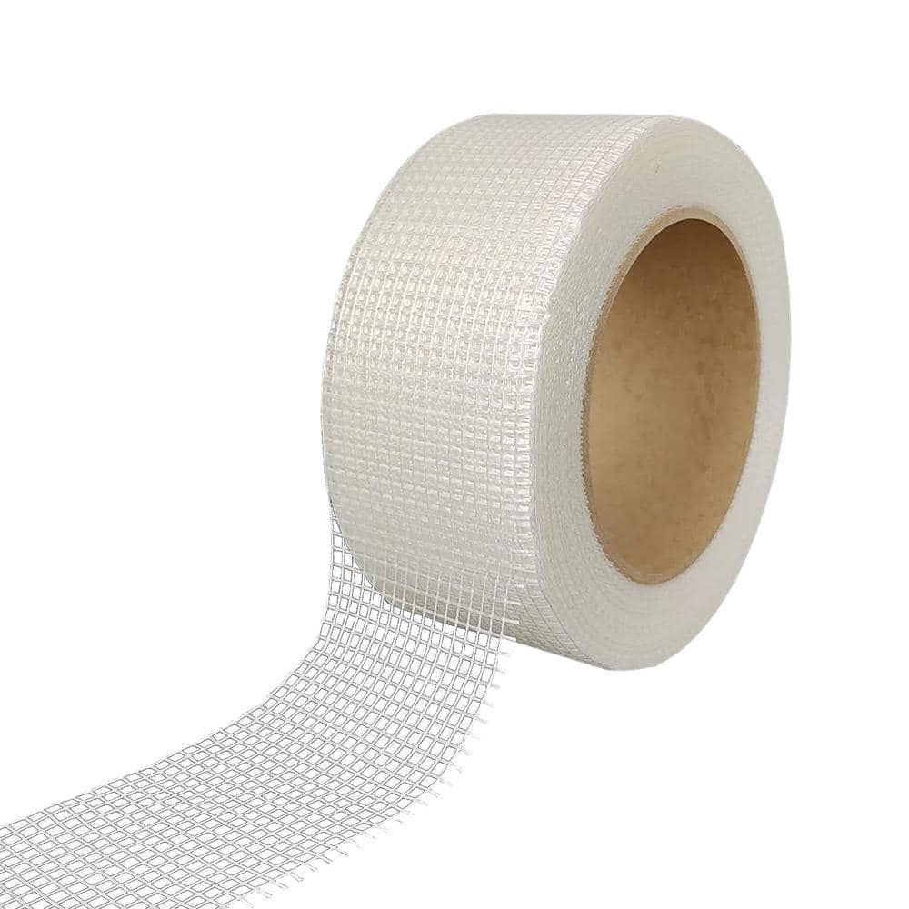 Wellco 5.9 in. x 98 ft. Self-Adhesive Fiberglass Mesh Drywall Joint Tape 13-Mesh