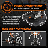 WEN 15 ft. 5 Amp Variable Speed Drywall Sander with Dust Hose