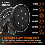 WEN 15 ft. 5 Amp Variable Speed Drywall Sander with Dust Hose