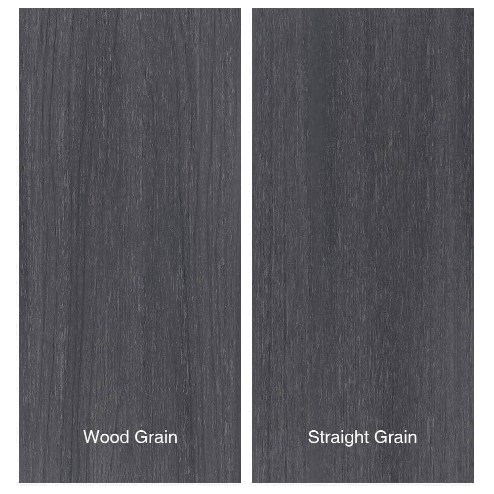 NewTechWood UltraShield Naturale Magellan Composite Decking Board 16 ft, Westminster Gray, 10-Pack