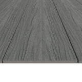NewTechWood UltraShield Naturale Fascia 0.5 in. x 12 in. x 6 ft. Westminster Gray Composite Fasica Decking Board