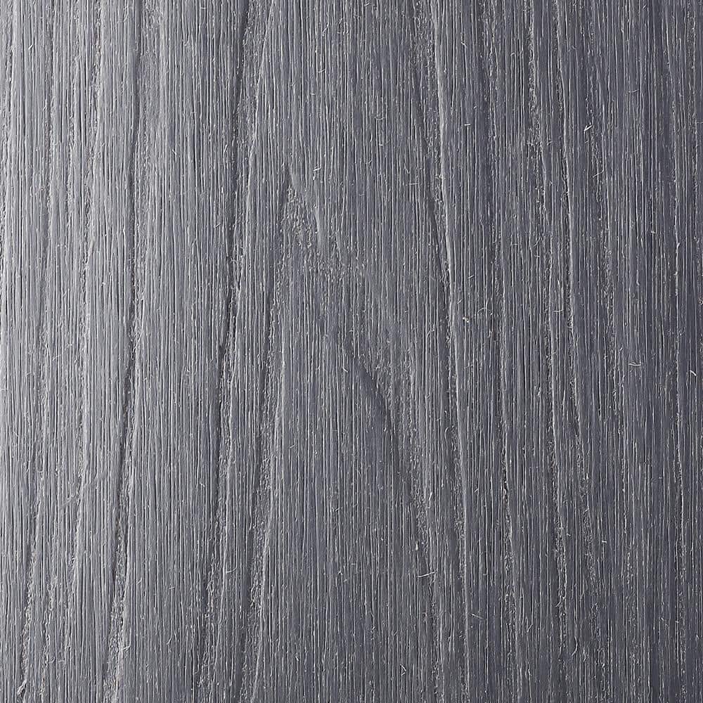 NewTechWood UltraShield Naturale Fascia 0.5 in. x 12 in. x 6 ft. Westminster Gray Composite Fasica Decking Board