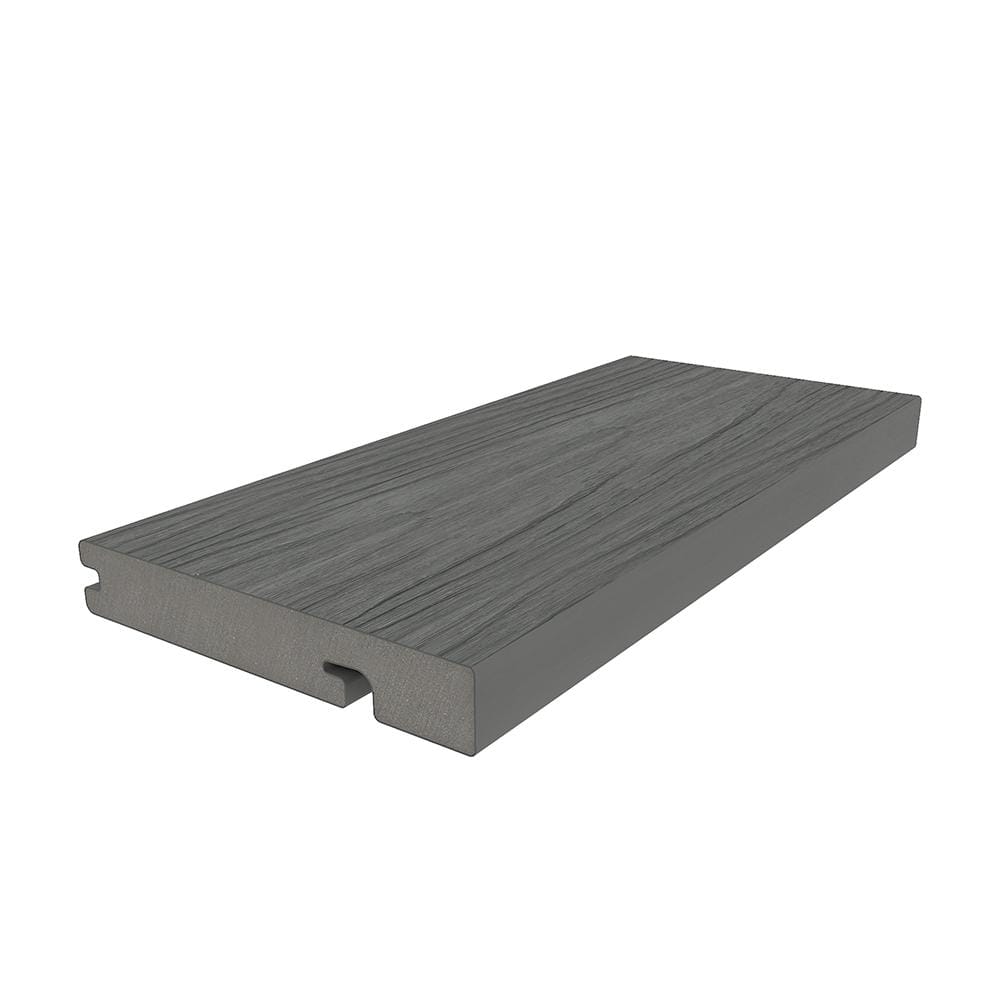 NewTechWood UltraShield Naturale Composite Hybrid Deck Board Sample - Westminster Gray