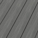 NewTechWood UltraShield Naturale Cortes Series 1 in. x 6 in. x 1 ft. Westminster Gray Solid Composite Decking Board Sample