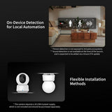 Aqara Camera E1, Home Security Camera with PT Function, Home Automation, Light AI Detection, AqaraHub is required