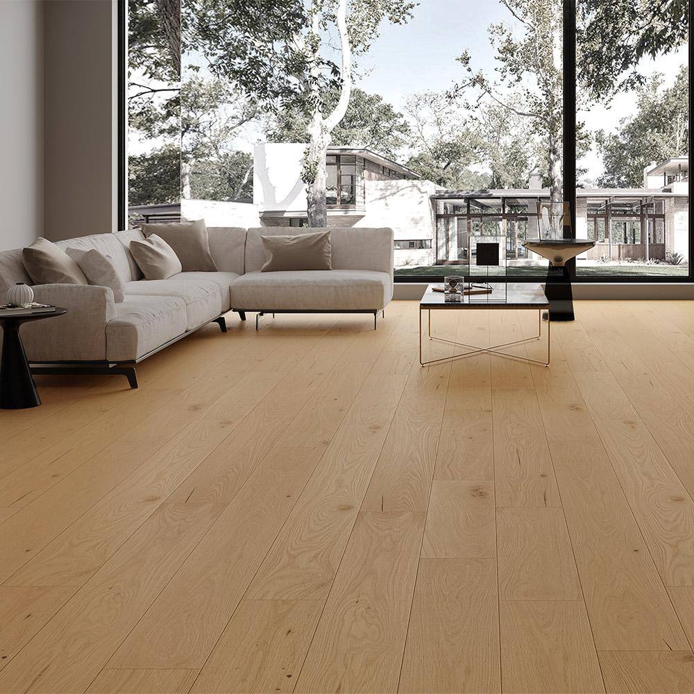 Selkirk Whispering Newbury 1/2 in. T x 7.5 in. W Tongue and Groove Wire Brushed Engineered Hardwood Flooring (31.09 sq.ft./case)