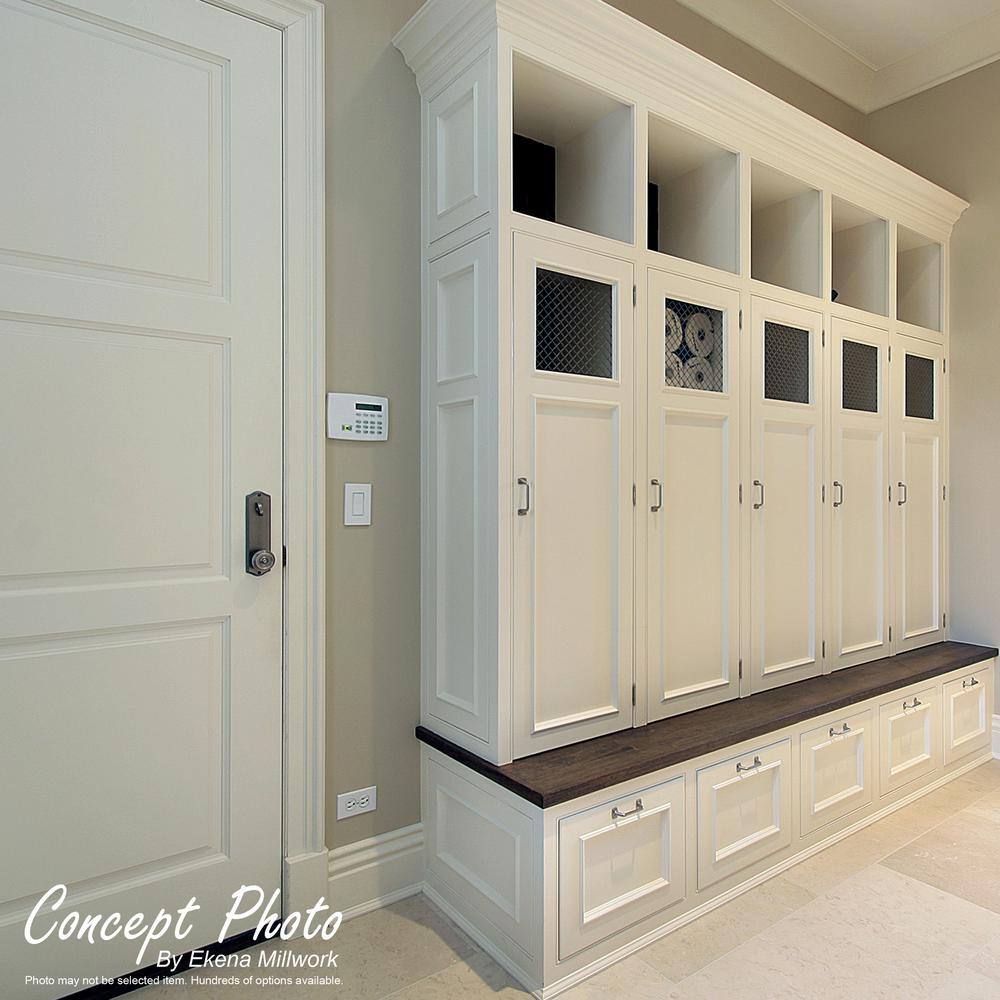 Ekena Millwork 2-1/4 in. x 3/4 in. x 96 in. Colonial Casing Moulding, PVC