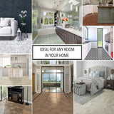 ACHIM Nexus White 12 in. x 12 in. Peel and Stick Solid Vinyl Tile (20 sq. ft./case)