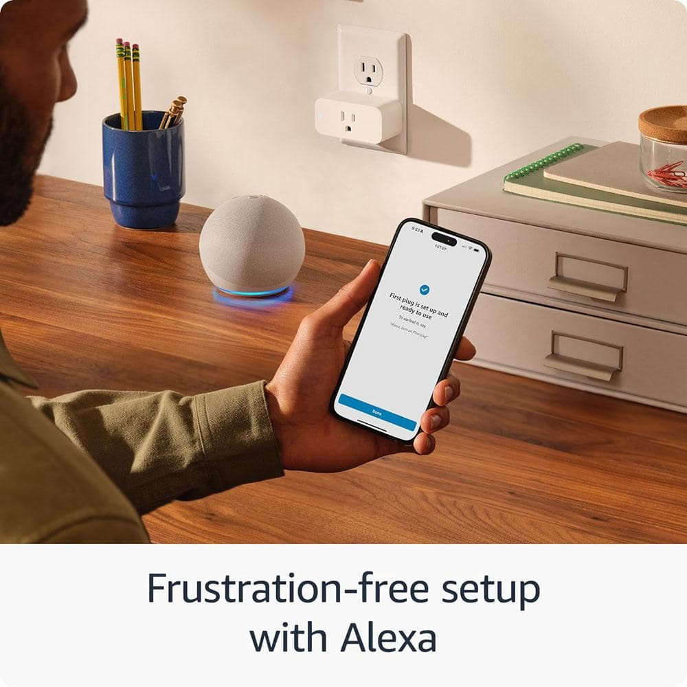 Amazon Smart Plug, V2 White
