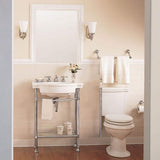 American Standard Retrospect 27 in. W Pedestal Sink Basin in White