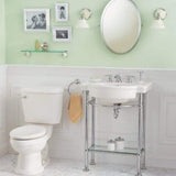 American Standard Retrospect 27 in. W Pedestal Sink Basin in White