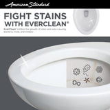 American Standard Cadet 3 White Round Standard Height 2-Piece Toilet, 10-in Rough-In