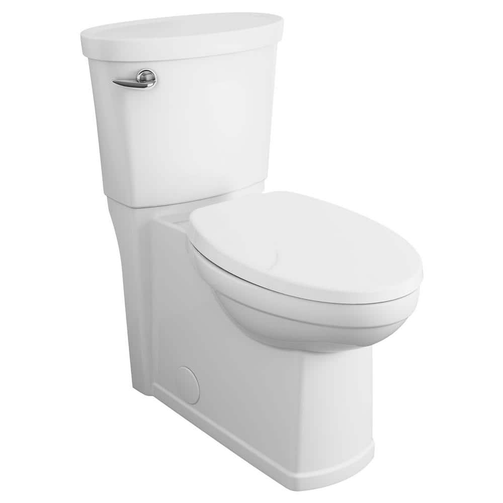 American Standard Cadet 3 Decor Tall Height 2-Piece 1.28 GPF Single-Flush Elongated Toilet with Slow-Close Seat, White