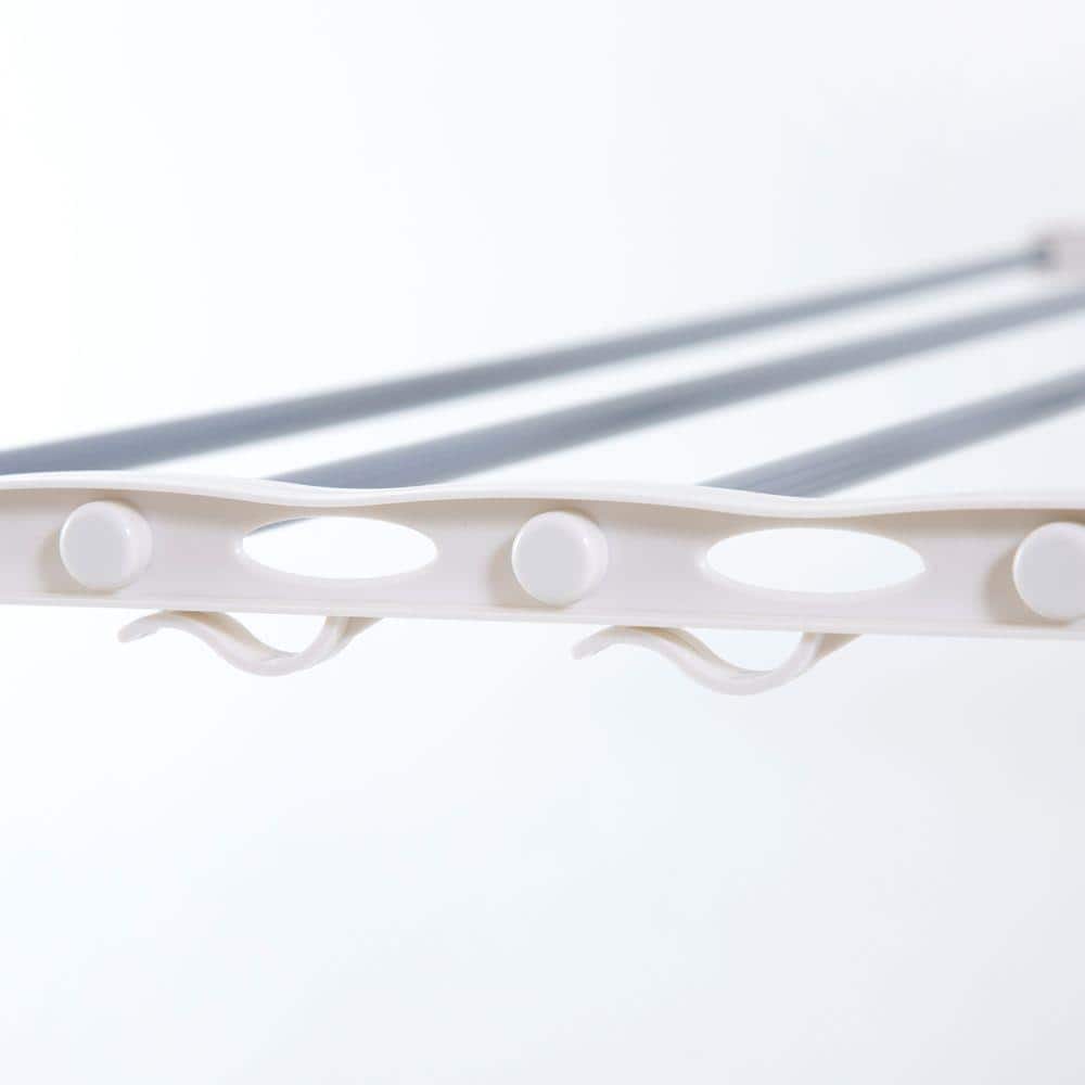 Everyday Home Rolling Stainless Steel Drying Rack