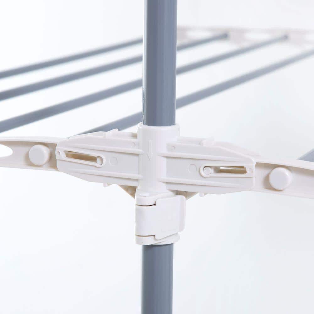 Everyday Home Rolling Stainless Steel Drying Rack
