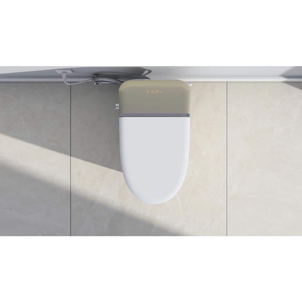 ANGELES HOME Elongated Smart Toilet with Auto Open/Close, Heated Seats, and Remote Control