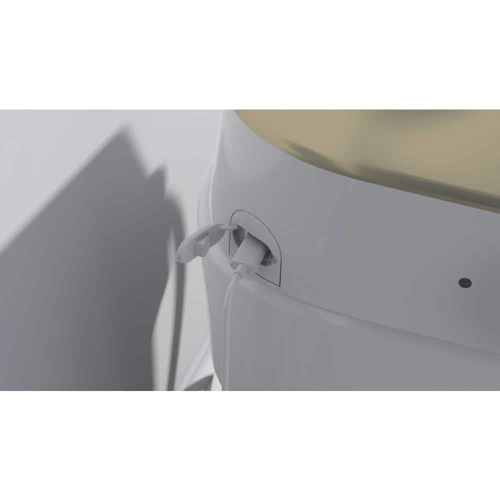 ANGELES HOME Elongated Smart Toilet with Auto Open/Close, Heated Seats, and Remote Control